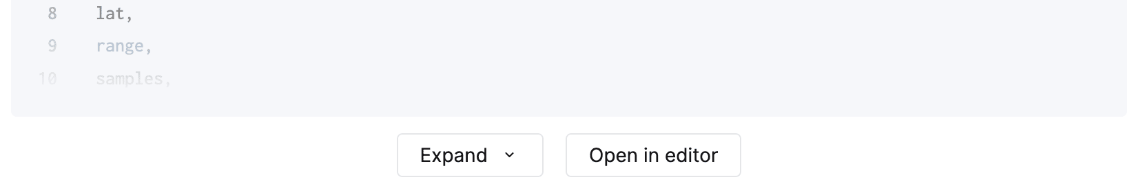 Abrir la consulta generada en el editor